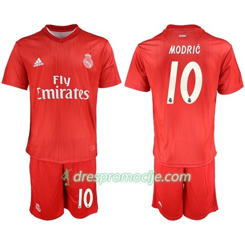 Real Madrid Dres Modric 10 Dječji Treći 2018/19 Kratkih Rukava Real Madrid Dres Modric 10 Dječji Treći 2018/19 Kratkih Rukava